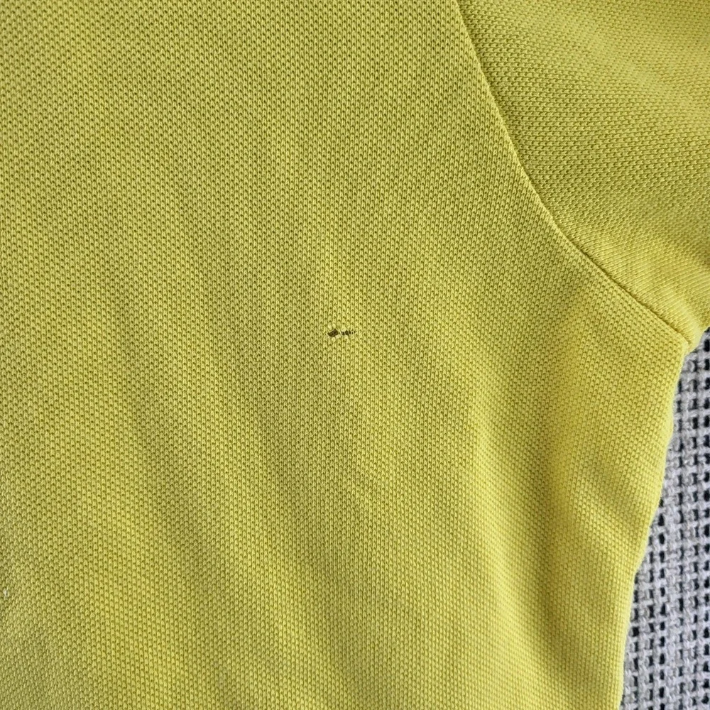Polo Ralph Lauren Polo Shirt Mens XL Yellow‎ Classic Fit Cotton Pony Logo